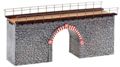 Арочный путепровод однопутный Faller H0 (120498)